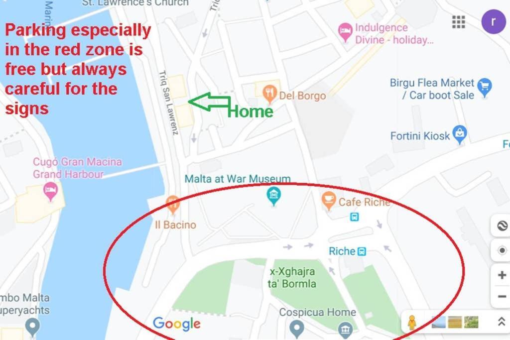 Vittoriosa' Seafront 2 Bed Highly Furnished Apartment المظهر الخارجي الصورة